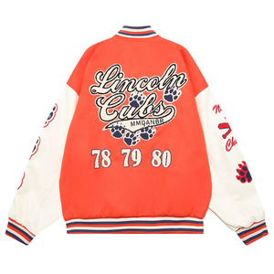 Most Selling Men Cotton Wool Made Varsity Jackets for Sale Custom Made logo Design Men Varsity Jackets - Product Image 5