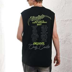 เสื้อกล้ามเล่นกีฬาสำหรับผู้ชายชุดออกกำลังกายแบบถักระบายอากาศได้ดีปรับแต่งได้ - Product Image 4