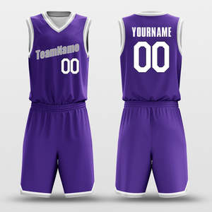 Uniforme de basket-ball personnalisé de haute qualité, ensemble de maillot et de short de basket-ball, sublimé, vente en gros, OEM, vêtements de sport respirants à séchage rapide - Product Image 1