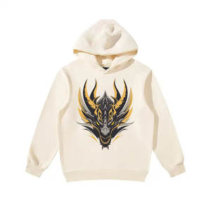 เสื้อฮู้ดสำหรับผู้ชายเสื้อสเวตเตอร์มีฮู้ดใส่ได้ทั้งชายและหญิงผ้าคอตตอน100% พิมพ์ลายได้ตามต้องการ - Product Image 4