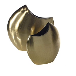 Nuevo y Elegante Florero Decorativo de Aluminio Plateado de Alta Calidad, Hecho a Mano con Diseño Decorativo - Product Image 5