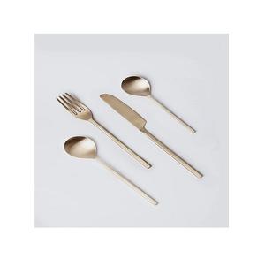 ชุดเครื่องใช้บนโต๊ะอาหารเคลือบเงินกระจกโลหะหรูหรา,ชุดช้อนส้อมมีดเครื่องใช้ในครัว20ชิ้น - Product Image 1