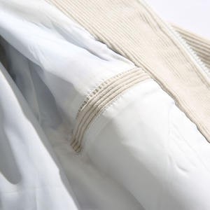 Fabricants de vêtements personnalisés Veste universitaire Letterman à manches en cuir PU pour hommes - Product Image 6