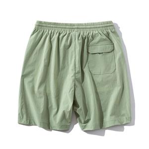 Short de course noir à séchage rapide pour homme Sweatwear décontracté en coton avec style cargo écologique disponible tailles XS à 6XL - Product Image 3