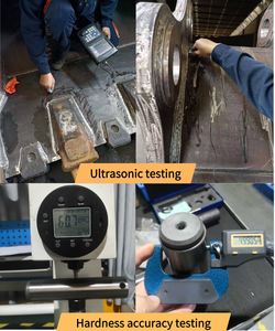 Bras de poinçonnage pour excavatrice de 40 à 50 tonnes, accessoire de <span class=keywords><strong>marteau</strong></span> vibratoire, assemblage de leader, matériau Q355B/NM500, certification ISO9001, construction - Product Image 5