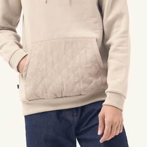 Venta al por mayor sudadera personalizada para hombre anti-pilling algodón poliéster pulóver alta calidad sudaderas con capucha en blanco - Product Image 6