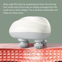 Masseur de cuir chevelu intelligent de haute qualité, masseur de cuir chevel en silicone léger, spa capillaire apaisant pour soulager la douleur