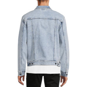 Vente en gros de veste classique de corvée pour hommes, mode décontractée, respirante, veste en denim de coton de qualité supérieure pour hommes - Product Image 2