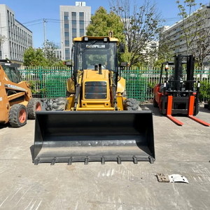 Retroexcavadora de Ruedas Caterpillar 420F Usada de Alta Calidad, en Buenas Condiciones Originales, para Construcción e Ingeniería, en Oferta - Product Image 1