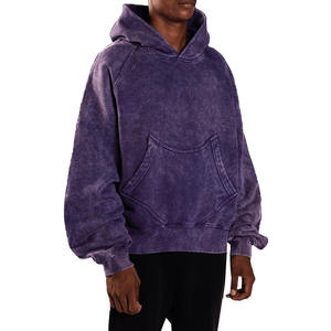 Sudadera con Capucha Premium para Hombre, Talla Grande, Lavado Ácido, Diseño Único, Corte Holgado, Invierno 2025, Garantía Comercial - Product Image 4