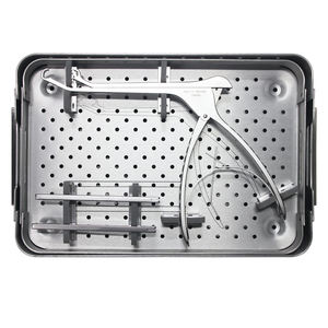 Juego de instrumentos de placa de costilla ortopédica, 9 Uds., Kit de fijación de traumatismos de grado hospitalario, herramientas quirúrgicas de acero inoxidable, Manual PENTAX - Product Image 4