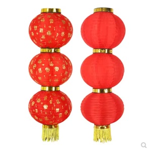 Binlu โคมไฟตรุษจีนสีแดง3-in-1นำโชคของตกแต่งบ้าน - Product Image 2