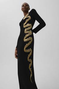 Robes de mariée de luxe pour femmes, élégantes et tendance, faites à la main avec des perles en strass, dentelle, broderie florale écologique, 100% faite à la main - Product Image 6