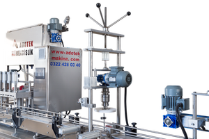 Línea de Llenado de Botellas/Frascos Totalmente Automática |   Control PLC con Pantalla Táctil |   Hecho en Turquía |   SS304/SS316 |   Máquina de Agua de Alta Eficiencia de 200 ml - Product Image 3