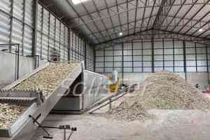 Nouveau Séchoir à bande continue SolisFer industriel, composants principaux moteur à engrenages PLC, acier inoxydable, garantie 1 an, compétitif - Product Image 2