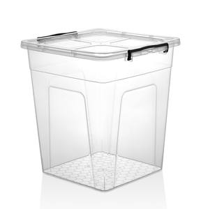 Ensemble de récipients de stockage de nourriture Rectangle profond 55L Polycarbonate et plastique PP pour l'organisation du garde-manger Commande minimum 6 pièces - Product Image 1