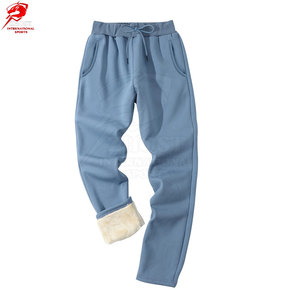 Pantalon en molleton décontracté, tissu chaud et confortable, de haute qualité, style sportif pour tous les jours, style tendance - Product Image 1