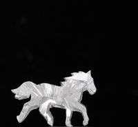 Diamante Sintetico Taglio Cavallo 5.00 Carati Colore E Purezza VVS2 Certificato IGI Forato al Laser Modello ADX999 per Gioielleria