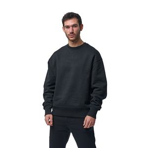 Jersey de punto suelto informal con cuello redondo para hombre de algodón 100% personalizado, ropa de calle, sudadera de Otoño de punto con cuello redondo para hombre - Product Image 2