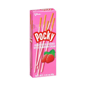 แท่งบิสกิตช็อกโกแลตแบบ Pocky ขนาด40กรัม x 10กล่อง x 12บล็อกขายส่งพ็อกกี้อัลมอนด์และช็อคโกแลตบิสกิตสติ๊ก36กรัม X 10 - Product Image 2