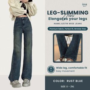 Justin กางเกงยีนส์เอวสูงสำหรับผู้หญิง, กางเกงยีนส์เอวสูงเซ็กซี่ระบายอากาศได้อย่างง่ายดาย - Product Image 3