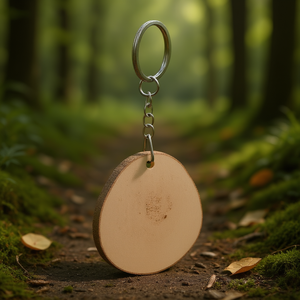 Portachiavi in Legno Ecologici, Gadget Sostenibili - Product Image 3