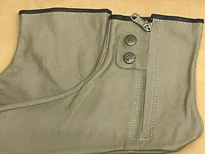 100% Genuine <b>Sheep</b> Leather <b>Socks</b> Customize Design and Color for Men and Women - Product Image 3