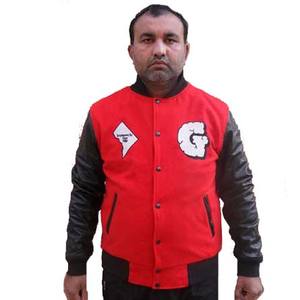 Vestes universitaires en cuir, Vestes de baseball en cuir, Blousons aviateur en cuir - Product Image 4