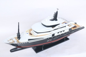 Alfa Nero Wooden Handmade Customized Shape Speed Ship Model <b>Nautical</b> Style Painted Technique European Home <b>Decor</b> - Product Image 2