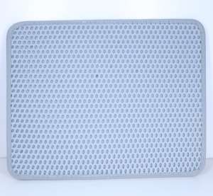 FADE PE Cat Litter Pad Fácil de Limpar Impermeável e à Prova de Urina cat Litter Pad Anti-Scratch Non-Slip Pet Litter Trapping Rug - Product Image 5