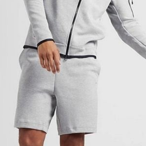 Vente en gros de shorts de sport pour hommes personnalisés de couleur unie survêtements ajustés pour l'été séchage rapide grande taille - Product Image 4