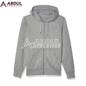 OEM Service Wholesale Best Design Men Zipper <b>Hoodies</b> <b>Lightweight</b> Solid Color Men Zipper <b>Hoodies</b> - Product Image 1