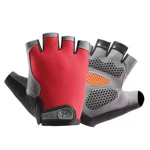 SMART SHINE ENTERPRISES Gants de cyclisme unisexes mi-doigts en microfibre, respirants, antidérapants, pour la gym, l'entraînement et les activités de plein air - Product Image 2