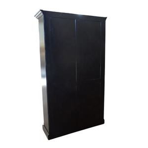 Estantería antigua de madera tallada a mano estanterías vitrina en muebles de estilo francés para el hogar clásico Oficina y Biblioteca - Product Image 6