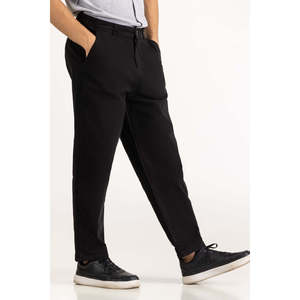 Pantalones Chino de Corte Regular, Cintura Media, Diseño Recto, con Cierre Decorativo, Lavado de Color Disponible, Tallas XL y 3XL, Ligeros - Product Image 3