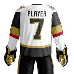 Uniforme de hockey sur glace adulte de meilleure vente de haute qualité conception la plus populaire logo personnalisable OEM ensemble vierge comprend tout l'essentiel - Product Image 5