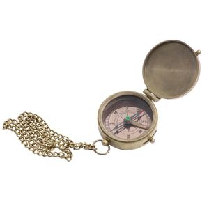 Alors ne craignez pas, car je suis avec vous 'gravure de croix de boussole de poche en laiton vintage avec étui en cuir cadeau chrétien fait à la main - Product Image 6