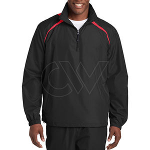 OEM 2025 chaquetas cortavientos de lona personalizadas para hombre al por mayor chaquetas de invierno informales a prueba de agua de secado rápido transpirables en la parte delantera - Product Image 6