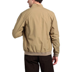 เสื้อแจ็คเก็ตบอมเบอร์ผู้ชายแบบมีฮู้ด น้ำหนักเบา ระบายอากาศ กันลม ไซส์ใหญ่ แห้งเร็ว เหมาะสำหรับวิ่งออกกำลังกายกลางแจ้ง พิมพ์ลาย - Product Image 4