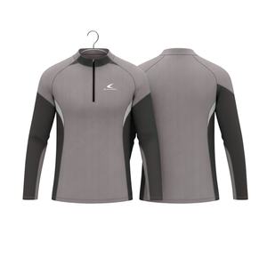 Retro Custom 1/4 Quarter Zip Hombres Gaelic Wear GAA Hurling Halfzip Top Midlayer LGFA Top - Product Image 5