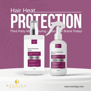 Spray Protecteur Thermique Capillaire Bio aux Herbes, Formule Concentrée Lissante, Brillante et Soyeuse, Rafraîchissante, Marque Blanche - Product Image 1