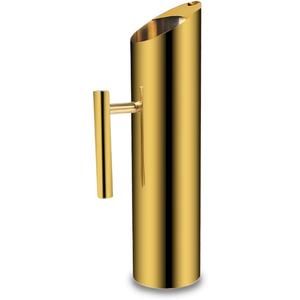 Pichet à eau en cuivre au design moderne avec finition polie Pichet en métal à fonction personnalisée pour médecin ayurvédique - Product Image 1