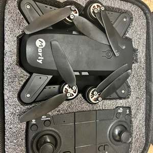 DALLAS TX GPS โดรน4แกน, โดรน4K HD กล้องระดับเริ่มต้นการควบคุมระยะไกล500เมตร/1กม. ส่งภาพได้ทำจากพลาสติก - Product Image 1