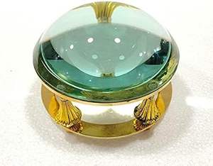 Navigation marine nautique en laiton antique Loupe de bureau en laiton de 4 "par Calvin artisanat - Product Image 2