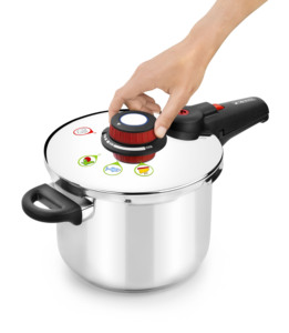 Pentola a pressione in acciaio inox 18/10 da 7 L "Selecta" (Monix M790003) - Product Image 5
