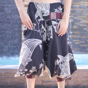 100% pantalones de cintura con cordón informal de algodón con cintura elástica diseño de lona frontal plana servicio OEM ligero disponible - Product Image 5