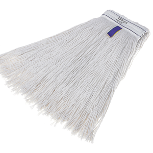 Fregona Kentucky de calidad superior, hilo de algodón de pelusa baja, algodón fino para superficies ásperas y desiguales - Product Image 2