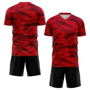 Dernier maillot de football Uniforme de football Impression Logo Team Wear Haute qualité Meilleur design France, maillots de football Uniforme de football - Product Image 4