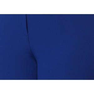 Pantaloni a gamba dritta a vita alta da donna Anne Klein in nero taglie forti - Product Image 3