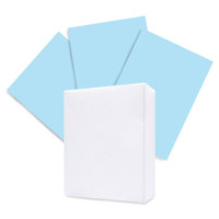 Agrafes multi-usages A4, blanc brillant, 100% pâte de bois vierge, 80 g/m², surface lisse, importées, 500 feuilles/paquet, coupe de précision
